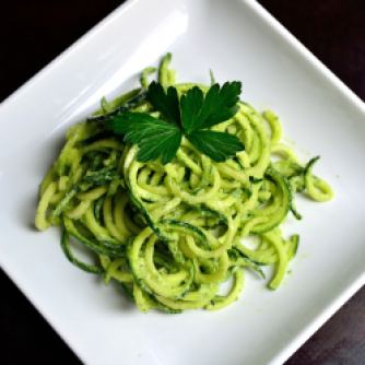 DIY Wednesday: Parsley Cream Zoodles | Life Healthfully Lived