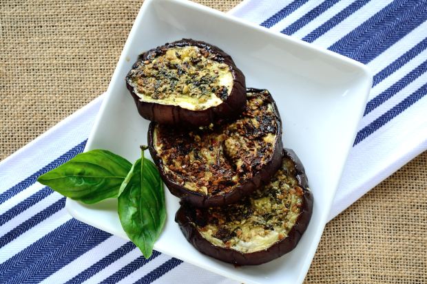 Pesto Eggplant Burgers | Life Healthfully Lived
